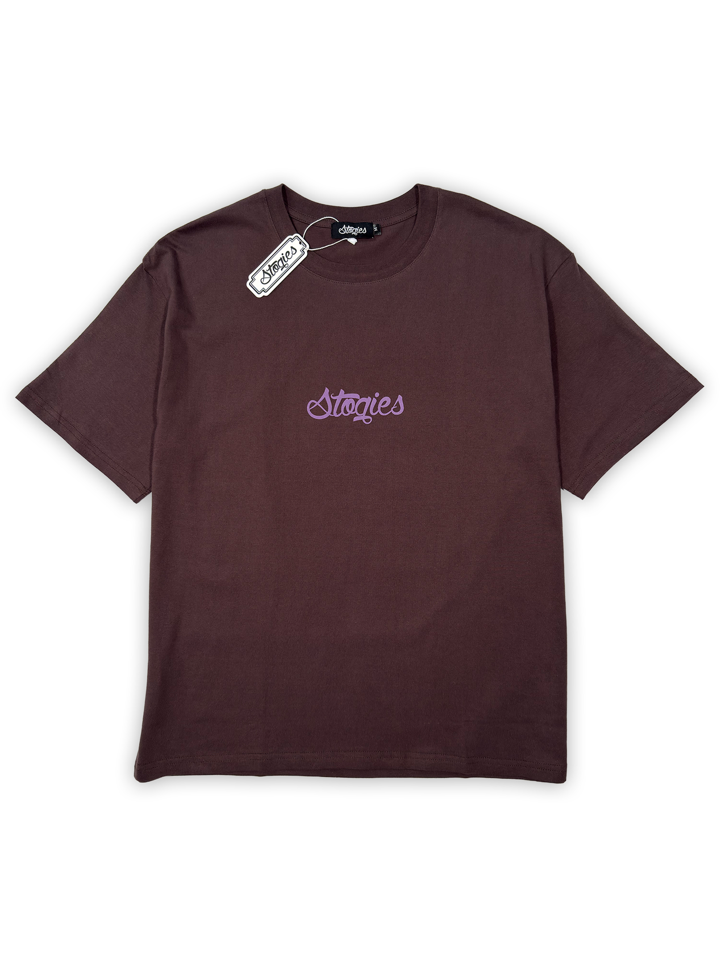 Mr whippy T shirt Brown/Maroon