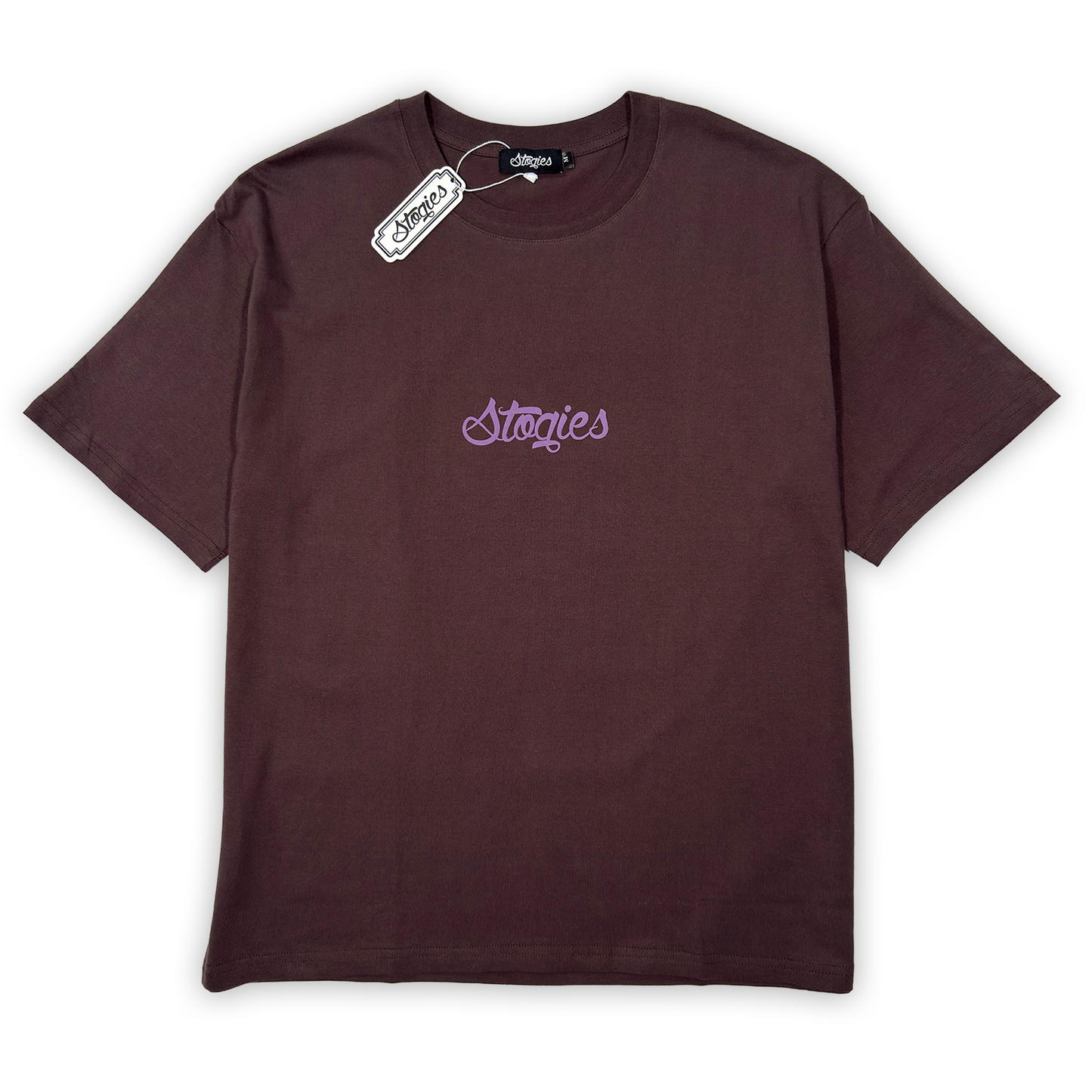 Whippy T shirt Brown/Maroon