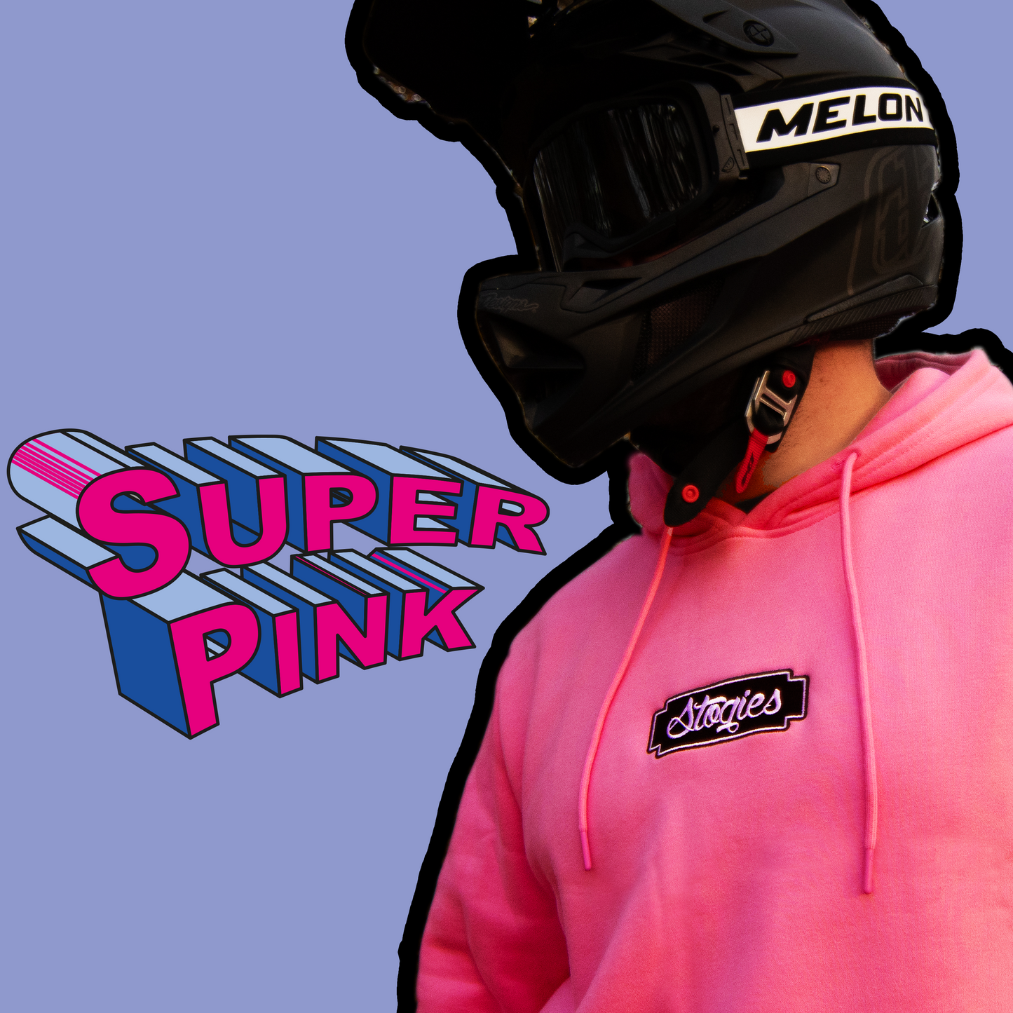Super Pink Hoodie