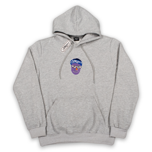 Biker-man Grey Hoodie