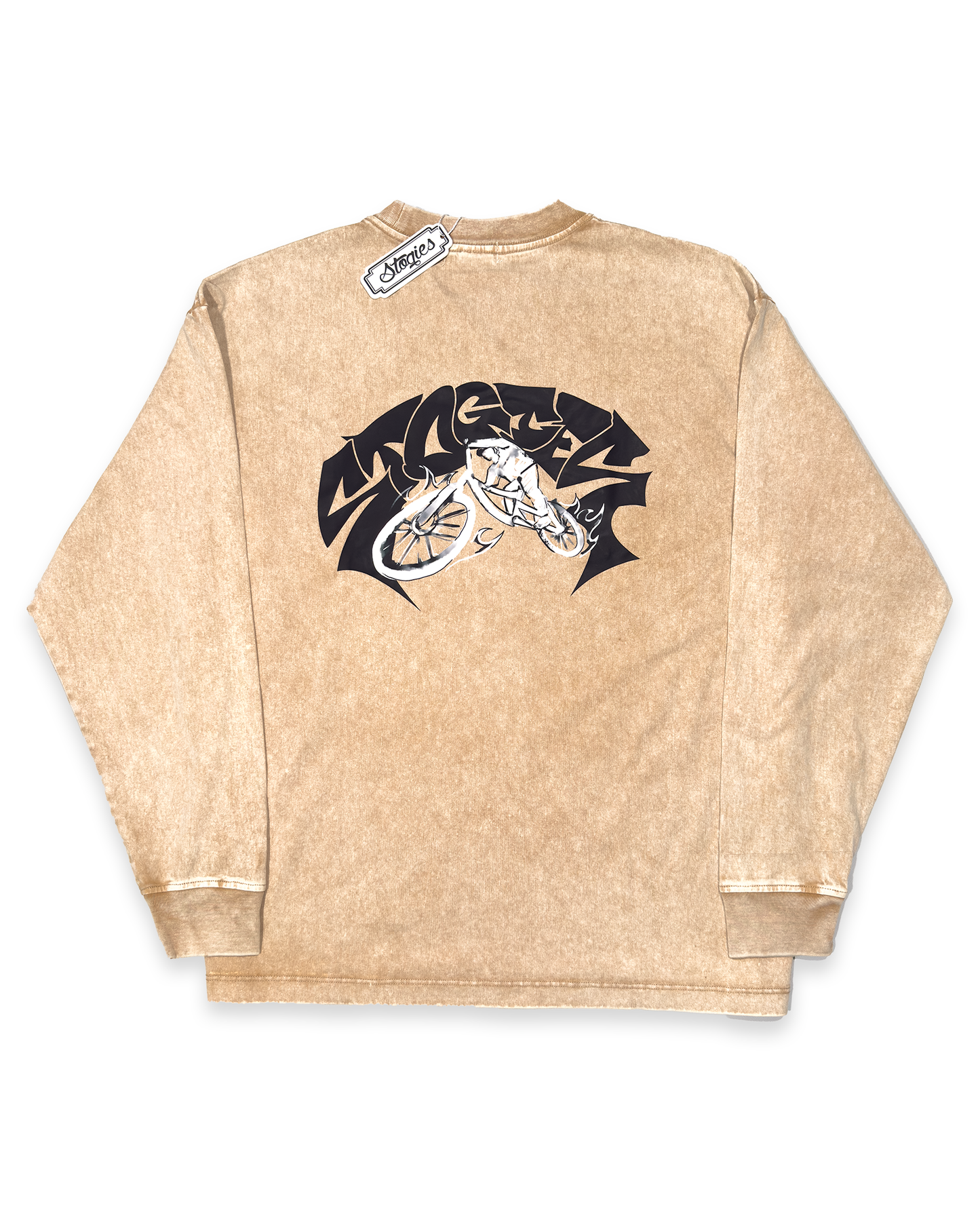 Faded khaki - Longsleeve heavy MTB T (Copy)