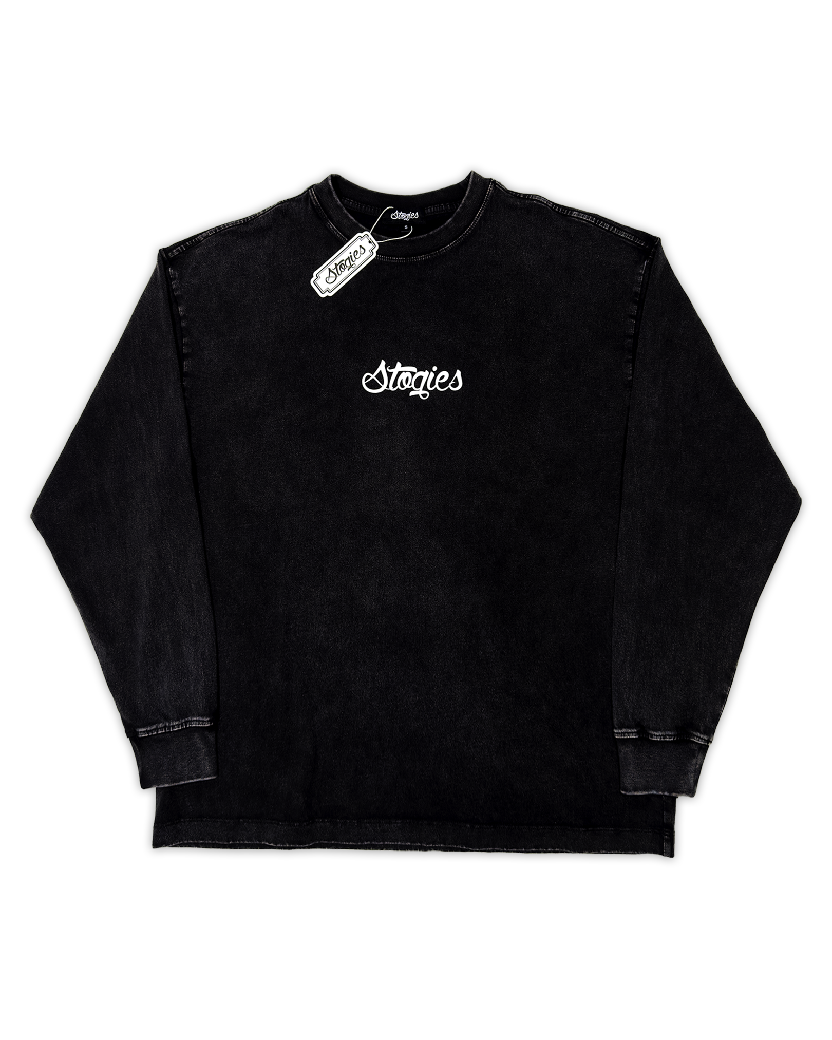 Faded coal - Longsleeve heavy MTB T – Stogies Mtb