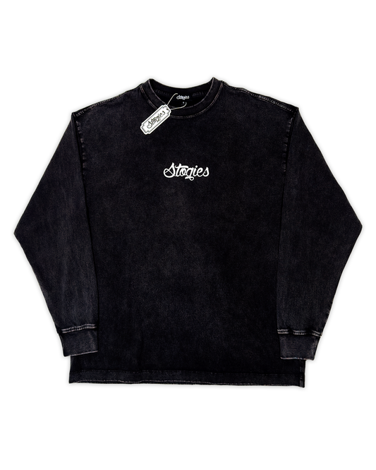 Faded coal - Longsleeve heavy MTB T