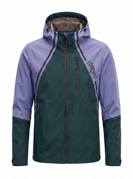 Splash back / MTB Tech Raincoat / Lilac - Green PRE-Order price