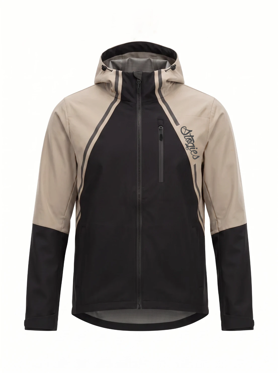 Splash back / MTB Tech Raincoat Black / Cream PRE-Order price