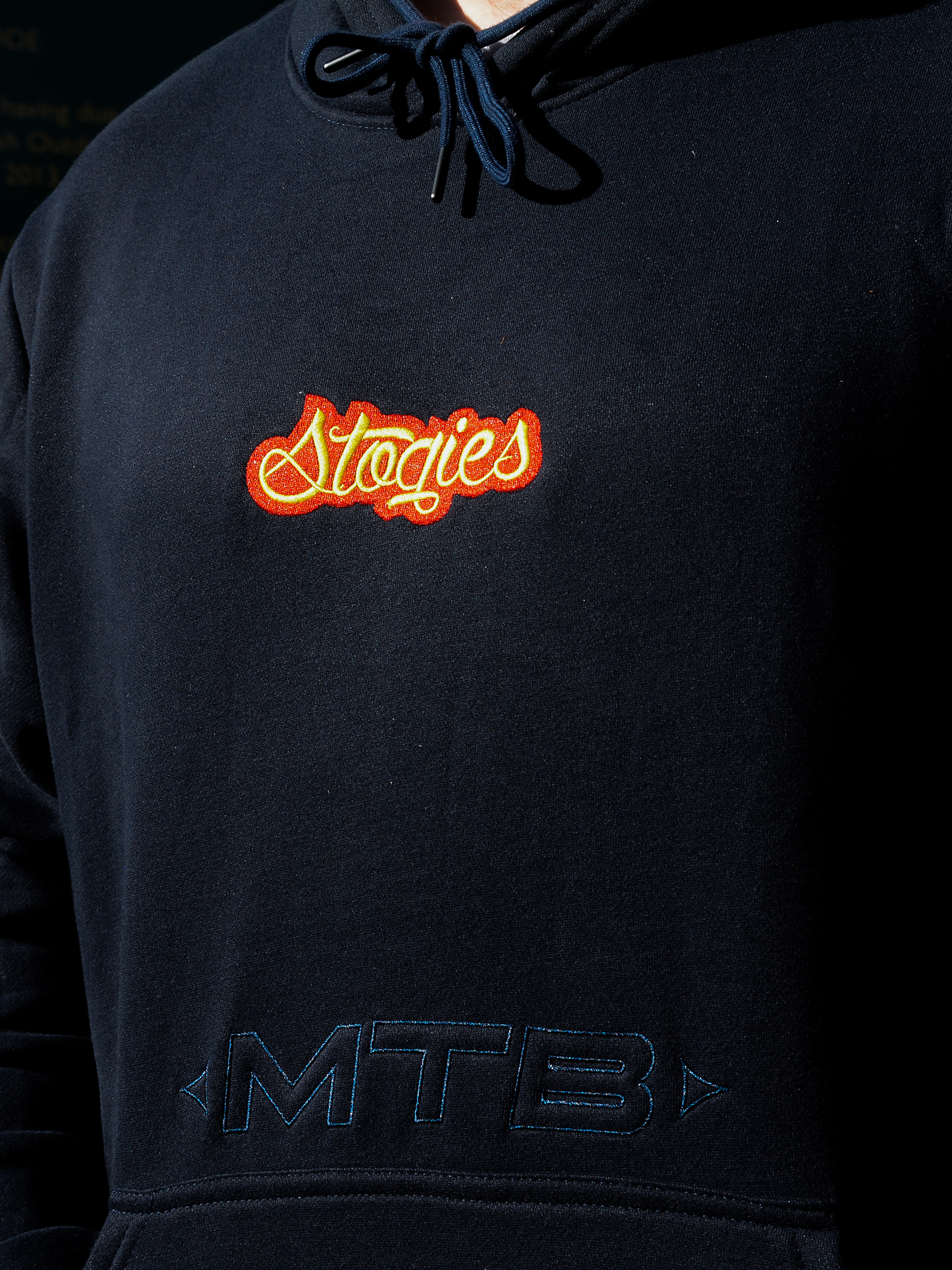 Navy Blue Originals Hoodie / Hot Wheels MTB Edition