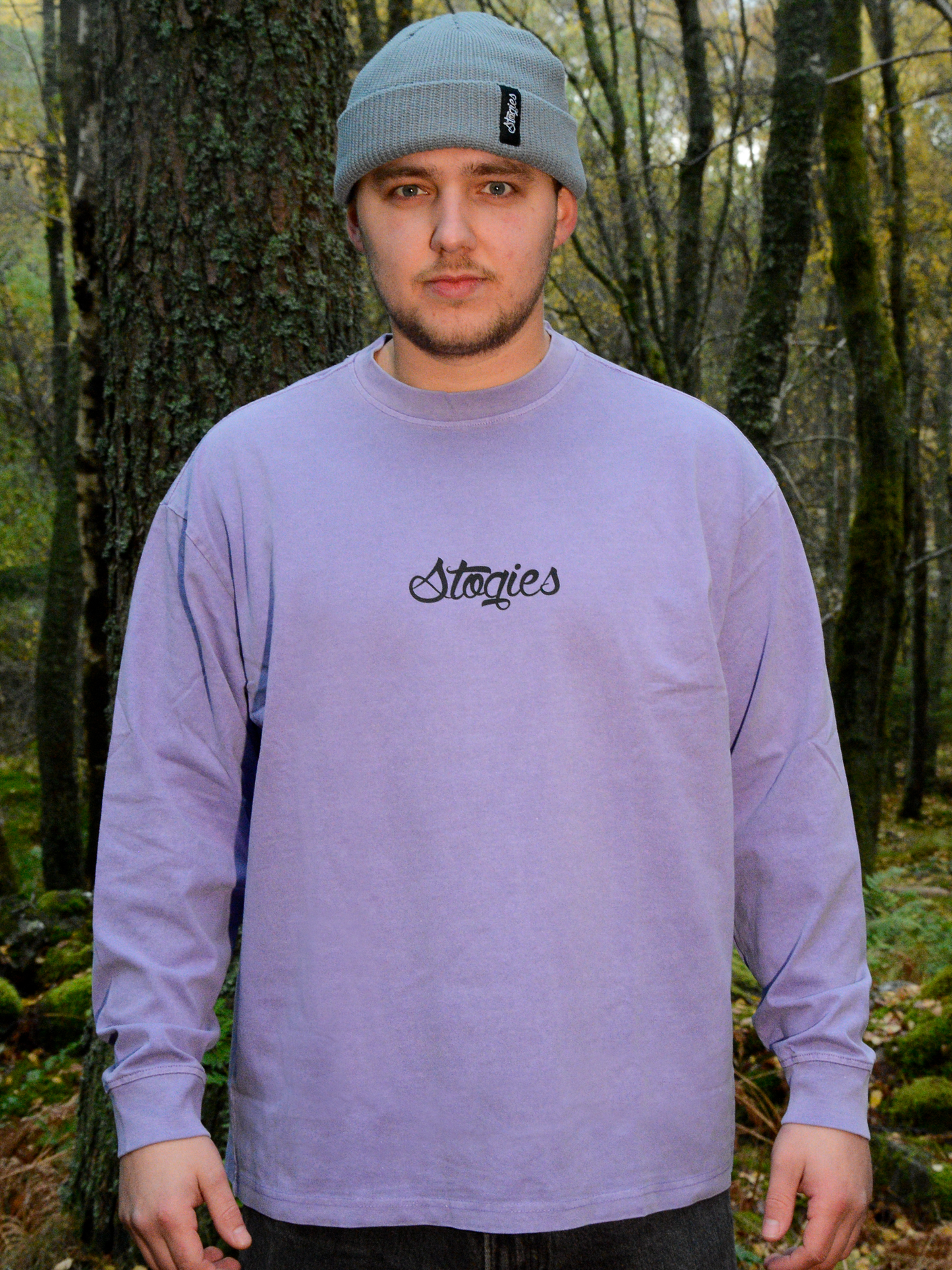 Lilac - Longsleeve heavy MTB T