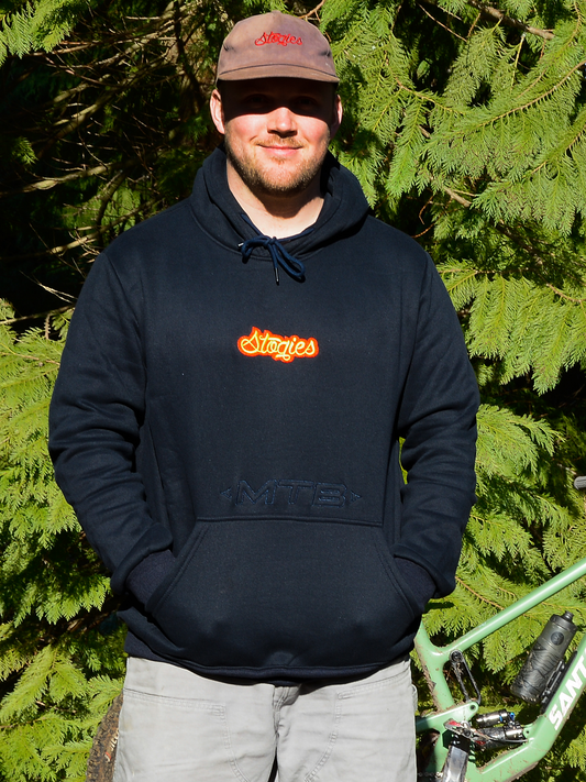 Navy Blue Originals Hoodie / Hot Wheels MTB Edition